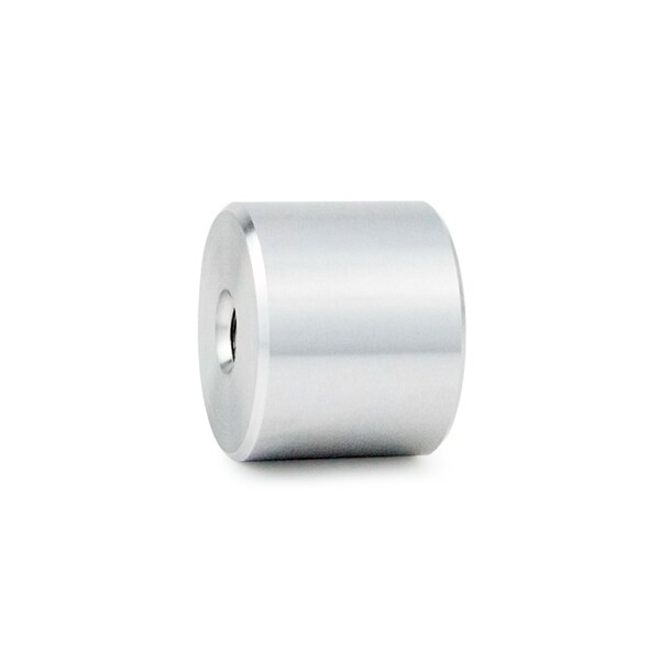 Gyford Round Standoffs, 5/16"-18 Thrd Sz, 1 in Bd L, Aluminum Clear Anodized, 1-1/4 in OD SO-1 - main